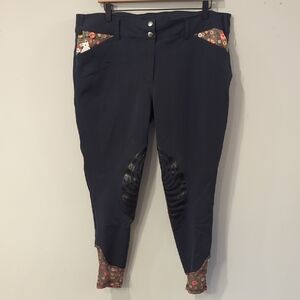 NWT Women's Breeches Horseback Riding Pants Stretchy size 34